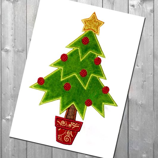 Christmas Tree In Pot