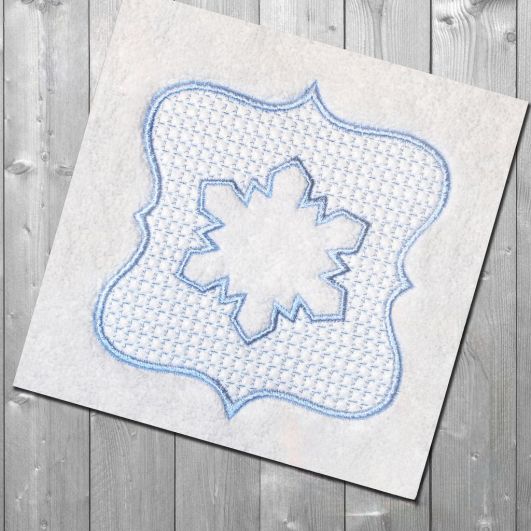 Embossed Snowflake