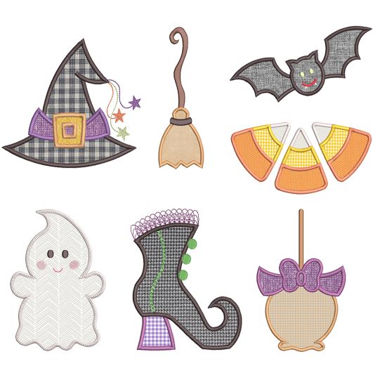 Spooktacular Halloween 2 | Machine Embroidery Designs by JuJu