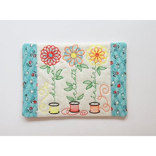 ITH Dream Create Inspire Mug Rug | Machine Embroidery Designs by JuJu