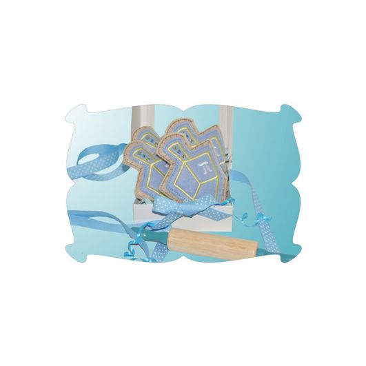 Dreidel Felt Play Food Cookies