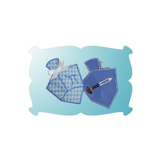 Dreidel Snap Clip Mini In The Hoop