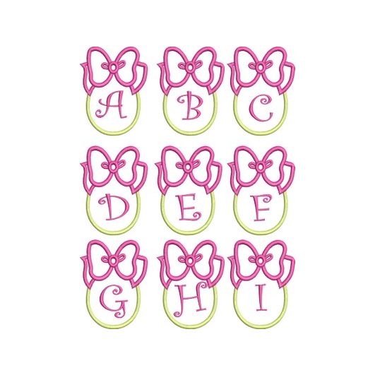 Monogrammed Easter Eggs