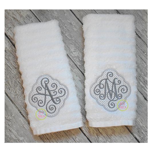 Itch 2 Stitch Elegant Scroll Frame Motif Digital Embroidery Machine Designs by JuJu