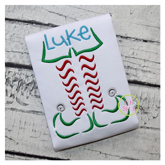 Elf Legs Embroidery | Machine Embroidery Designs by JuJu