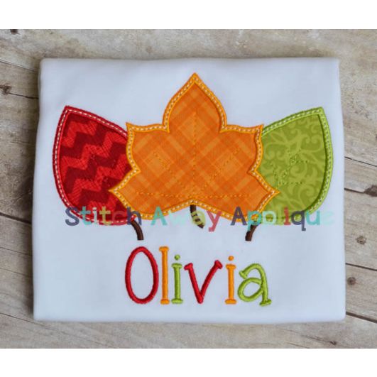 Fall Leaves | Machine Embroidery Designs by JuJu

