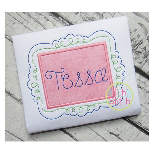 Fancy Frame Applique | Machine Embroidery Designs by JuJu