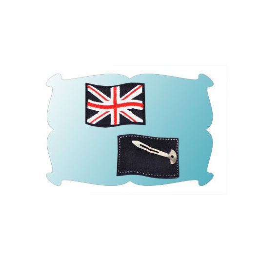 British Flag Snap Clip Mini In The Hoop