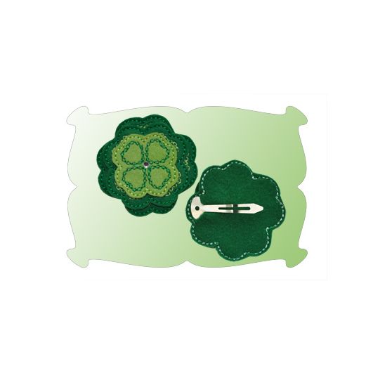 Four Leaf Clover Snap Clip Mini