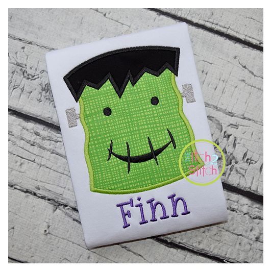 Frankenstein Applique | Machine Embroidery Designs by JuJu