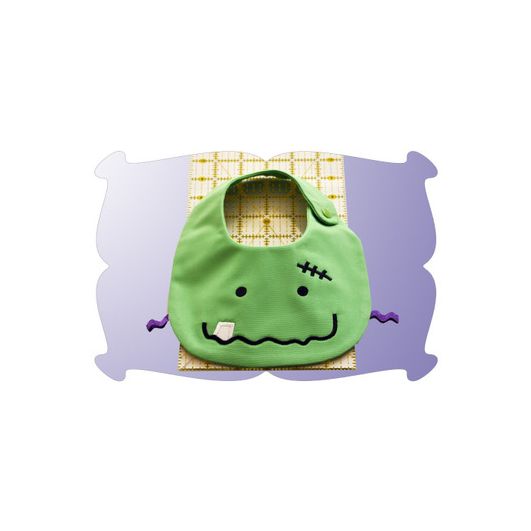 Lil Frankenstein Baby Bib Sewing Pattern
