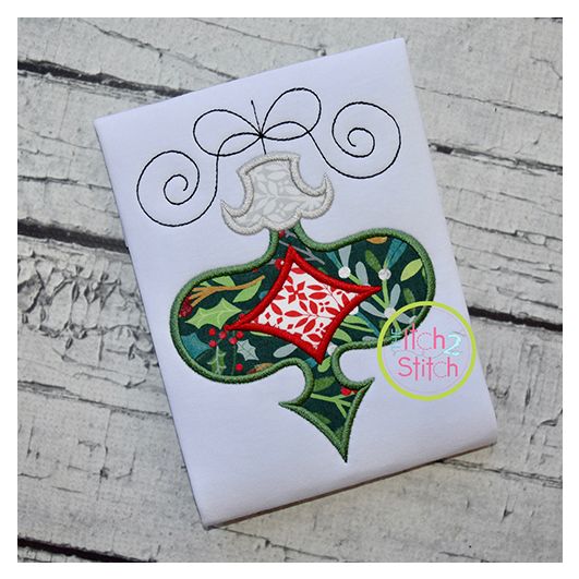 Funky Ornament Applique | Machine Embroidery Designs by JuJu