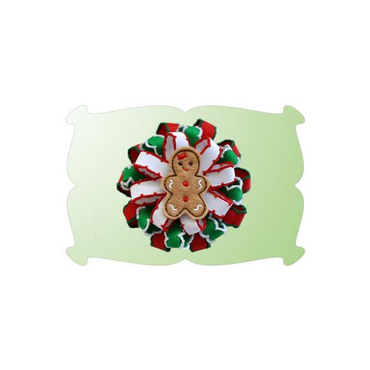 Gingerbread Snap Clip Mini