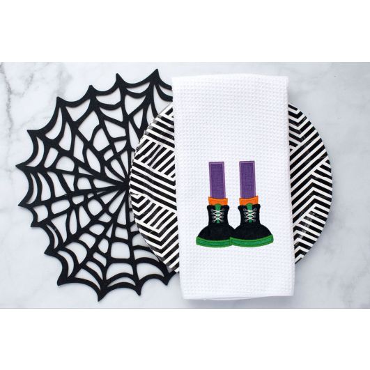 Halloween Feet Applique | Machine Embroidery Designs by JuJu