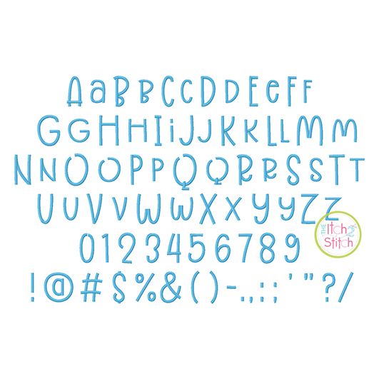 Best Friend Forever Embroidery Font | Machine Embroidery Designs by JuJu