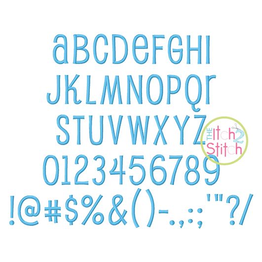 Copycat Embroidery Font | Machine Embroidery Designs by JuJu