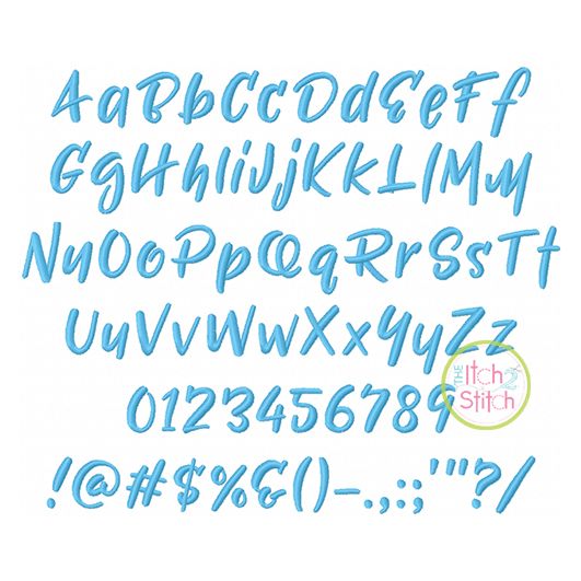 Cristy Ann Embroidery Font | Machine Embroidery Designs by JuJu
