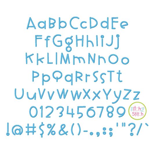 Emery Embroidery Font Digital Machine Embroidery Designs by JuJu