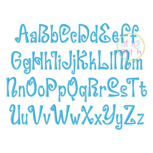 Harper Embroidery Font | Machine Embroidery Designs by JuJu