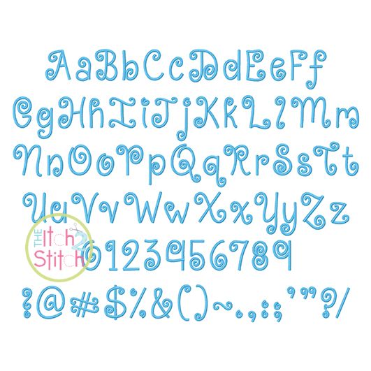 Kiss Me Slowly Embroidery Font | Machine Embroidery Designs by JuJu