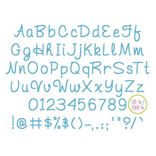 Mackenzie Embroidery Font | Machine Embroidery Designs by JuJu
