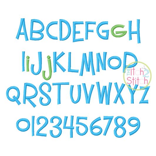 Mister Sirloin Embroidery Font | Machine Embroidery Designs by JuJu
