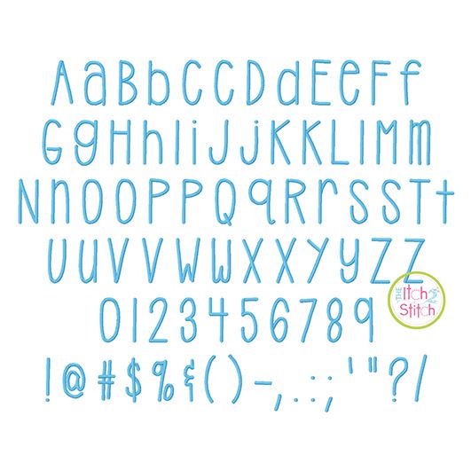Sneakers Embroidery Font | Machine Embroidery Designs by JuJu