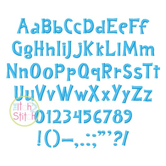 Teen Girlz Embroidery Font | Machine Embroidery Designs by JuJu