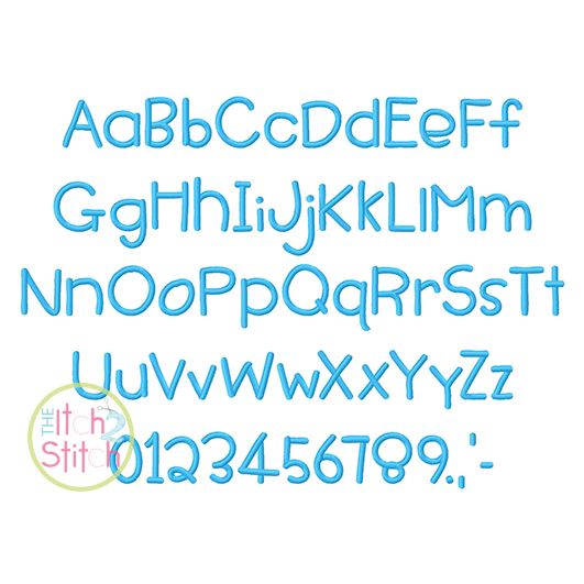 dpTuesday Embroidery Font | Machine Embroidery Designs by JuJu
