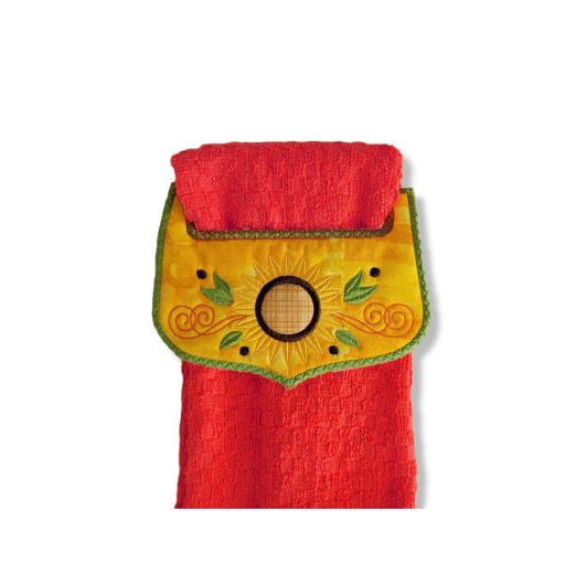 ITH Sunflower Wrap Around Towel Topper