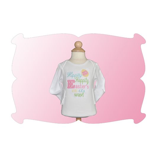 Hippity Hoppity Easter Applique | Machine Embroidery Designs by JuJu