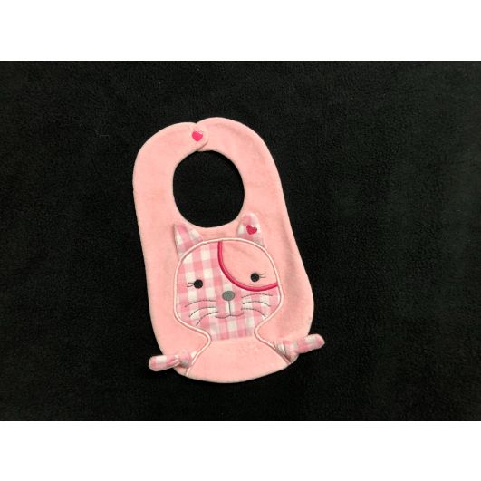 Cat Bib | Machine Embroidery Designs by JuJu