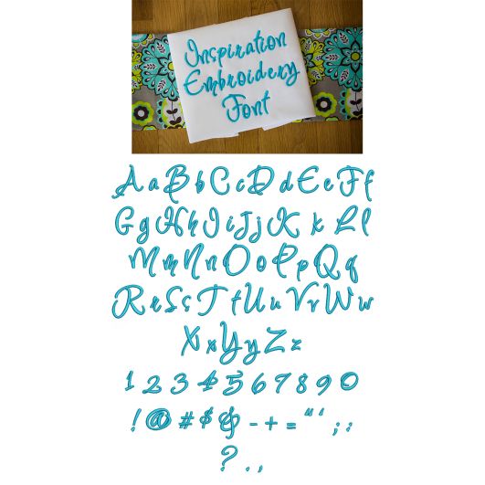 Inspiration Embroidery Font Machine Embroidery Designs by JuJu