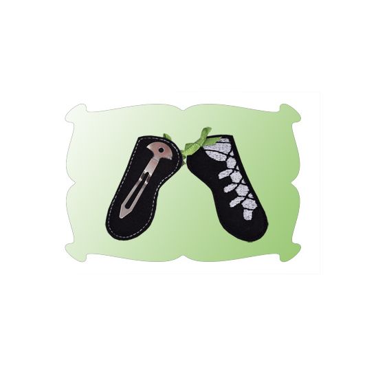 Irish Dance Shoes Snap Clip Mini