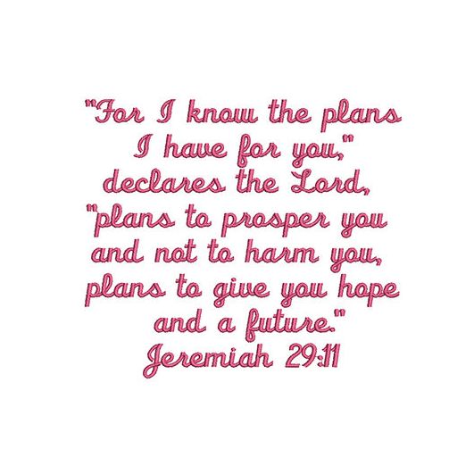 Jeremiah 29:11