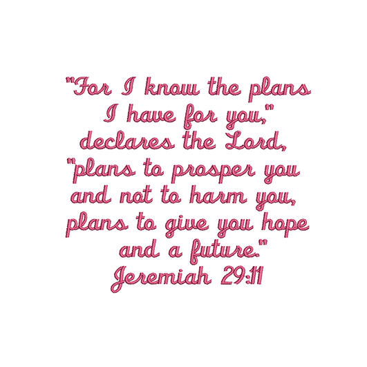Jeremiah 29:11
