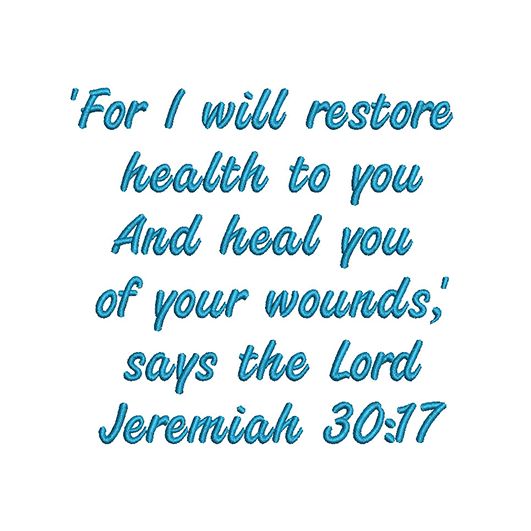 Jeremiah 30:17