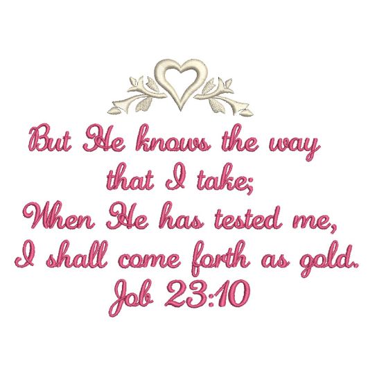Job 23:10