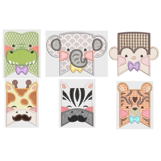 Jungle Animal Flags Boys