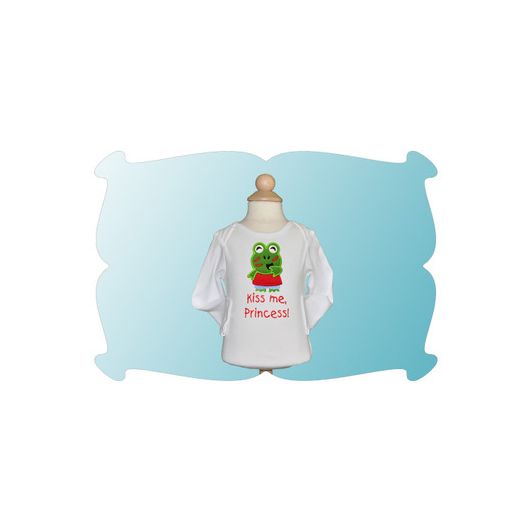 Kiss Me Froggie Applique