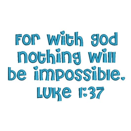 Luke 1:37