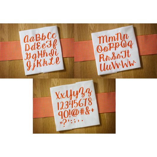Manhattan Script Embroidery Font Machine Embroidery Designs by JuJu