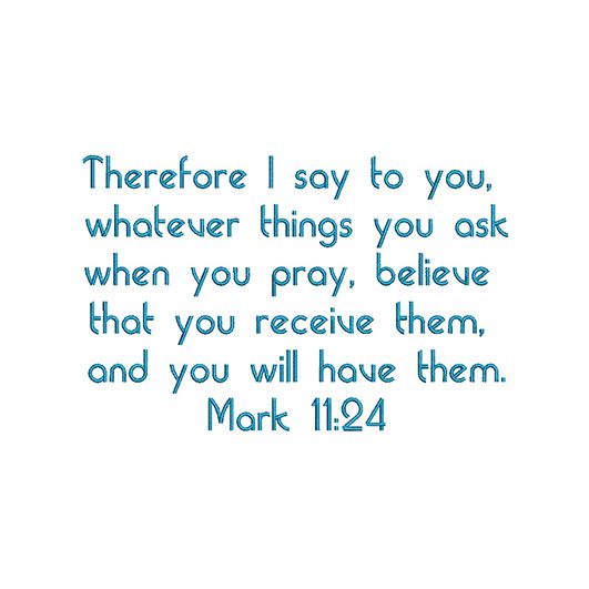 Mark 11:24