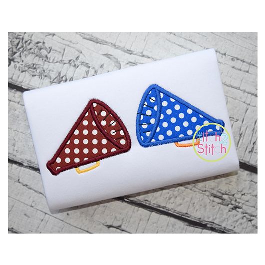 Megaphone House Divided Applique | Machine Embroidery Designs by JuJu