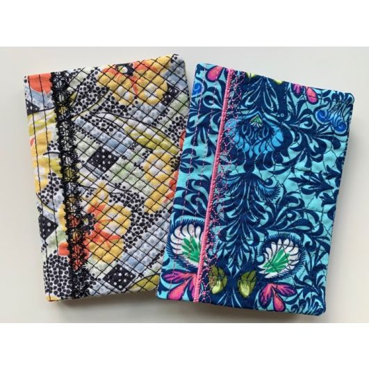 Mini Composition Notebook Covers In The Hoop Set 3 | Machine Embroidery Designs by JuJu