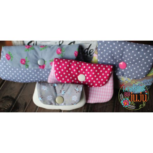 Little Pouches 1 | Machine Embroidery Designs by JuJu