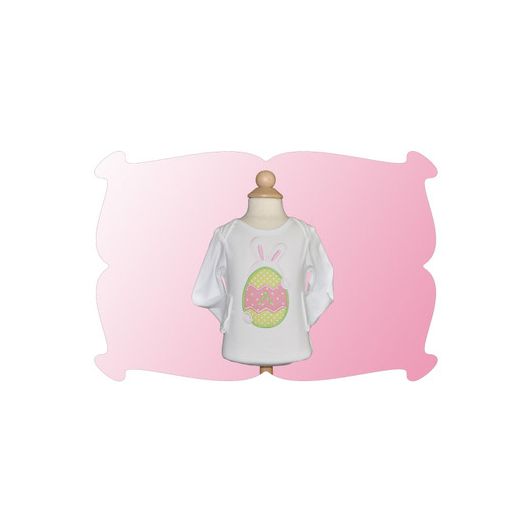 Monogrammed Easter Bunny and Egg
