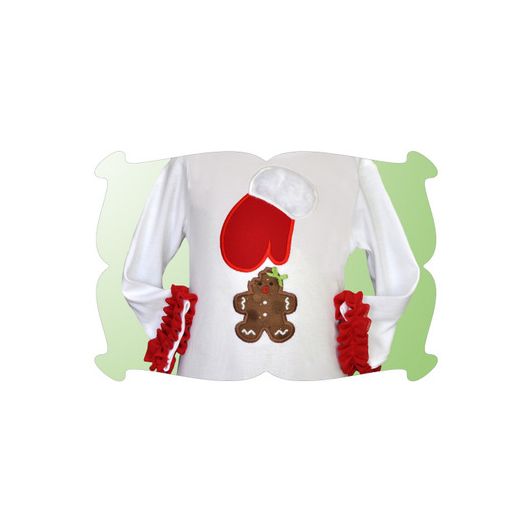 Oh No! Gingerbread Applique
