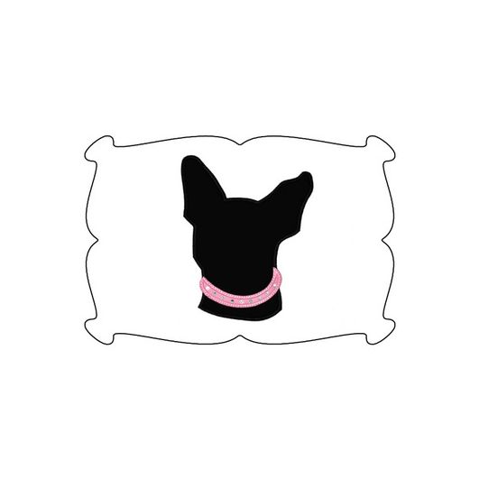 Chihuahua Applique | Machine Embroidery Designs by JuJu