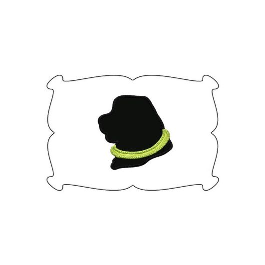 Golden Retriever Applique | Machine Embroidery Designs by JuJu